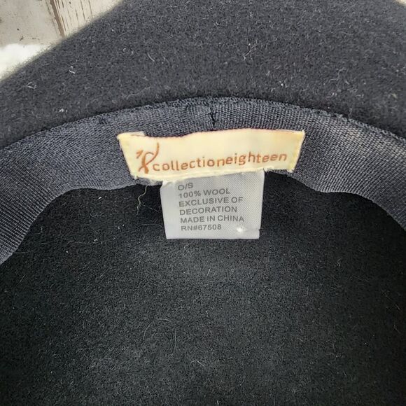 Collection Eighteen Wool Hat Black One Size - Picture 3 of 9